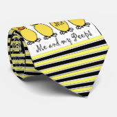 Ik en mijn Peeps Stropdas (Opgerold)