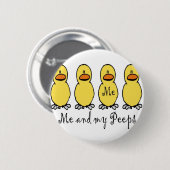 Ik en mijn peps ronde button 5,7 cm (Voorkant /achterkant)