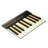 Ik en mijn piano_ notitieboek (Linkerzijde)