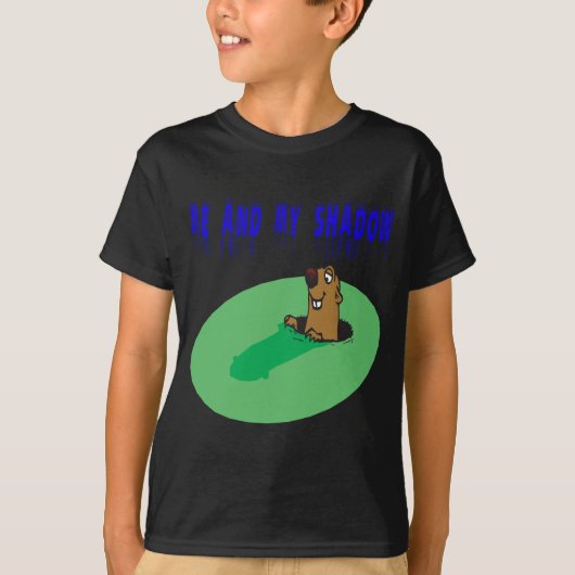 Ik en mijn schaduw t-shirt (Voorkant)