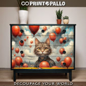 Ik en mijn surrealistische maandag als een ballonk tissuepapier