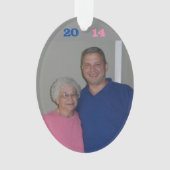 Ik en mijn tante ornament (voorkant)