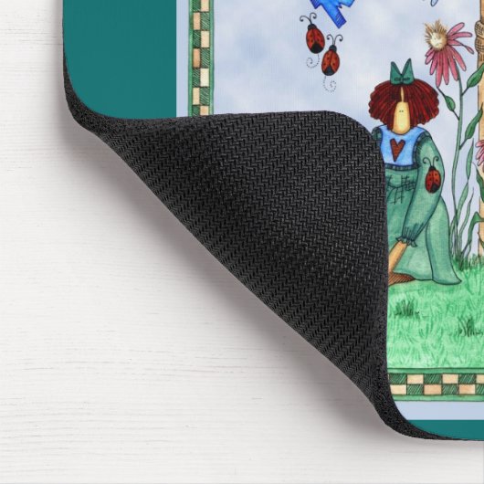 Me & my garden mousepad muismat (Hoek)