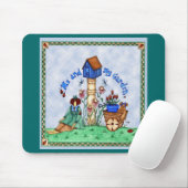 Me & my garden mousepad muismat (Met muis)