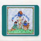 Me & my garden mousepad muismat (Voorkant)