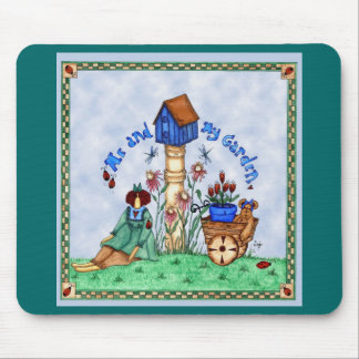 Ik en mijn tuinmousepad muismat