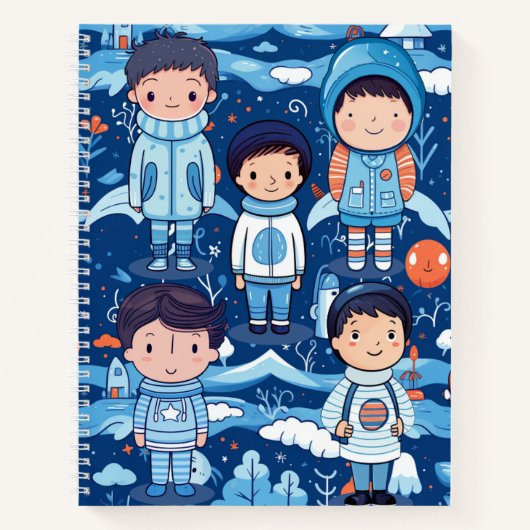 Ik en mijn vrienden notitieboek (Voorkant)