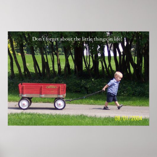 Ik en mijn wagon poster (Voorkant)