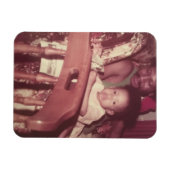 Ik en papa Foto Magneet (Horizontaal)