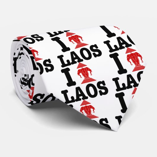 Ik Erawan (Liefde) Laos Stropdas (Opgerold)