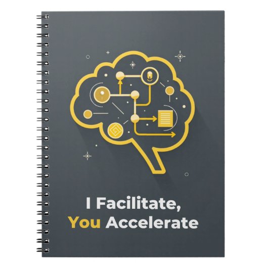 Ik faciliteer, jij versnelt notitieboek (Voorkant)