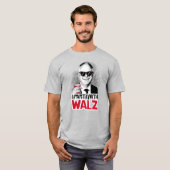 Ik feest met Tim Walz T-shirt (Voorkant volledig)