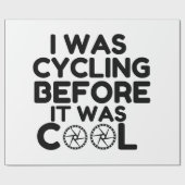 Ik fietste cadeaupapier (Vlak)