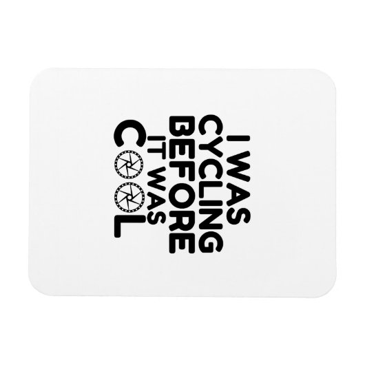 Ik fietste magneet (Horizontaal)