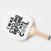 Ik fietste tafeltennisbatje (Zijkant)