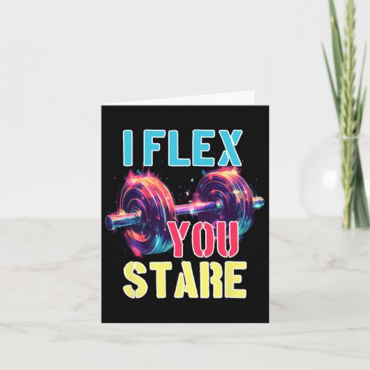 Ik flex je staren kaart (Voorkant)