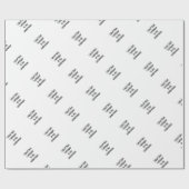 Ik flik niet. cadeaupapier (Vlak)