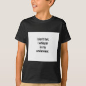 Ik flik niet. t-shirt (Voorkant)