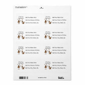 Ik Flip Over Turnen Etiket (Full Sheet)