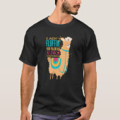Ik fluffin je piloot niet, maar Alpaca Wondzuren T-shirt (Voorkant)