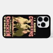 IK FOK KIPPEN IK BEN LETTERLIJK EEN KIPPENMALS iPhone HOESJE (Achterkant horizontaal)