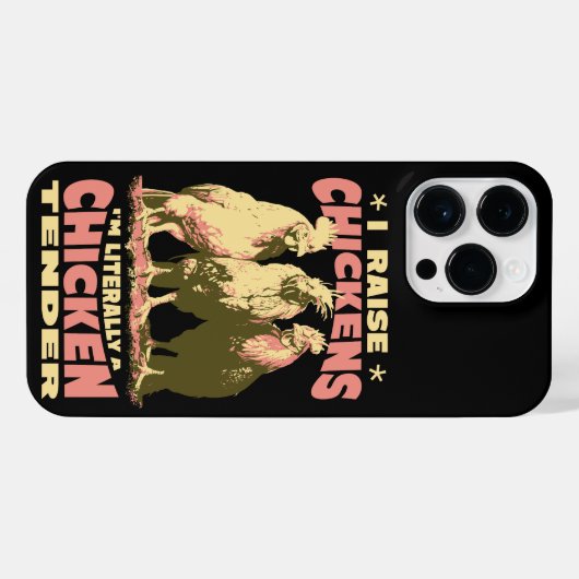 IK FOK KIPPEN IK BEN LETTERLIJK EEN KIPPENMALS iPhone HOESJE (Achterkant horizontaal)