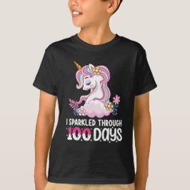 Ik fonkelde door 100 dagen Unicorn-school T-shirt