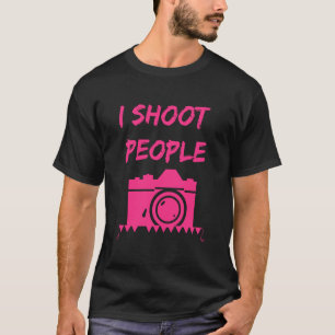 Ik fotograaf voor mensen t-shirt