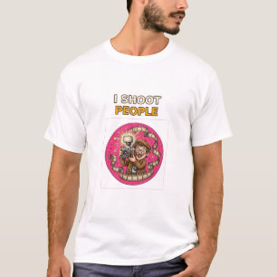 Ik Fotografeer Mensen Grappige Fotograaf T-shirt