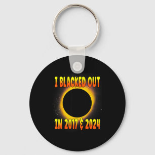 Ik Funny Blacked Out 2017 Totale Zonsverduistering Sleutelhanger