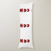 Ik Fuzzy U Body Kussen (Voorkant Verticaal)