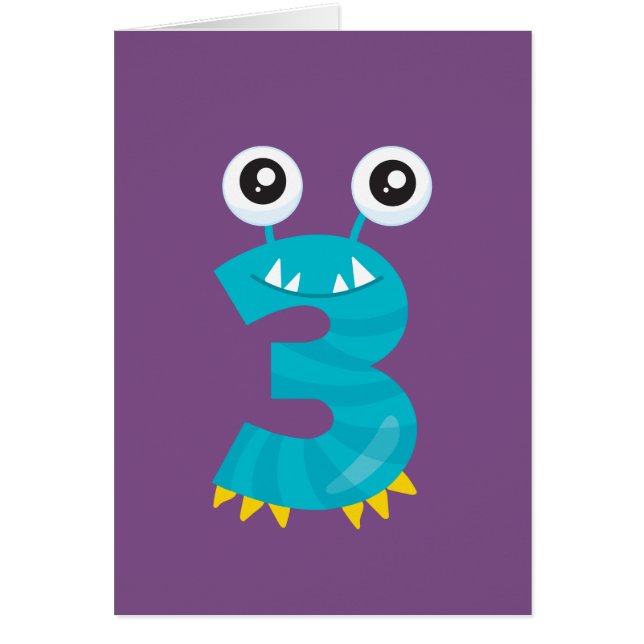 Ik ga 3 draaien! Kies uw eigen kleur en voeg tekst (Voorkant)