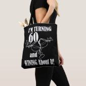 Ik ga 60 draaien en er Canvas tas over winden (Dichtbij)