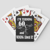 Ik ga 60 draaien en er over winden. pokerkaarten (Achterkant)