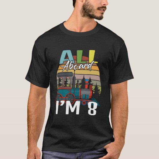 IK GA 8 Py Op Reis Treinreis T-shirt (Voorkant)