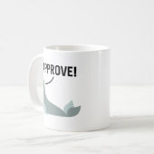 Ik ga akkoord koffiemok (Voorkant links)