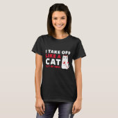 Ik ga als een kat uit de hel t-shirt (Voorkant volledig)