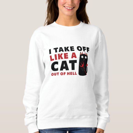 Ik ga als een kat uit de hel trui (Voorkant)