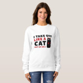 Ik ga als een kat uit de hel trui (Voorkant volledig)