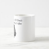 Ik ga bananen aap dragen zonnebril koffiemok (Center)