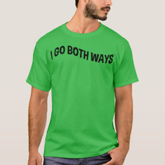 Ik ga beide kanten op cadeau t-shirt