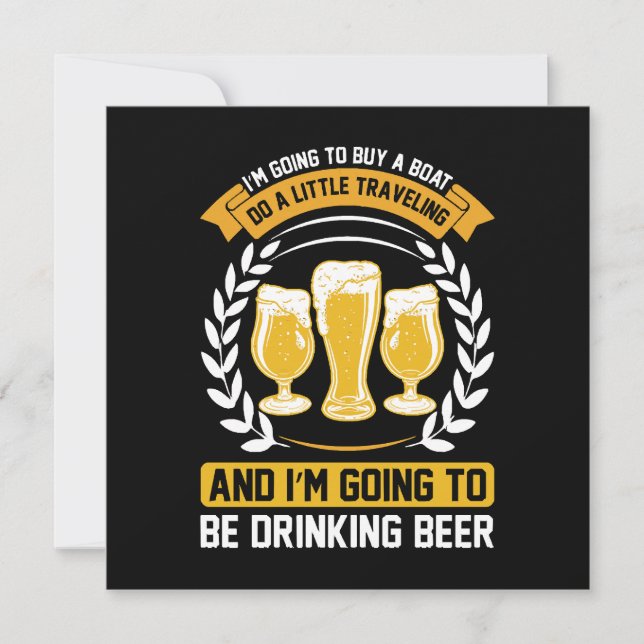 Ik ga bier drinken (Voorkant)