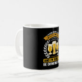 Ik ga bier drinken koffiemok (Voorkant links)