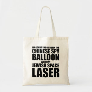 Ik ga de Chinese spionageballon neerschieten Tote Bag