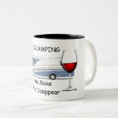 Ik ga de Mok van twee-Toon kamperen (Voorkant rechts)