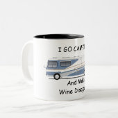 Ik ga de Mok van twee-Toon kamperen (Voorkant links)