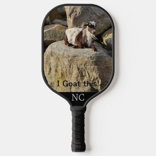 "Ik ga dit! North Carolina" Pickleball Paddle (Voorkant)