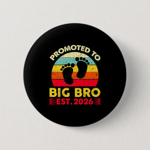 Ik ga een Big Brother 2026 worden gepromoveerd tot Ronde Button 5,7 Cm