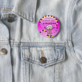 Ik ga een GRANDMA worden Ronde Button 5,7 Cm (In situ)