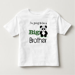 Ik ga een Grote broer worden (panda) shirt